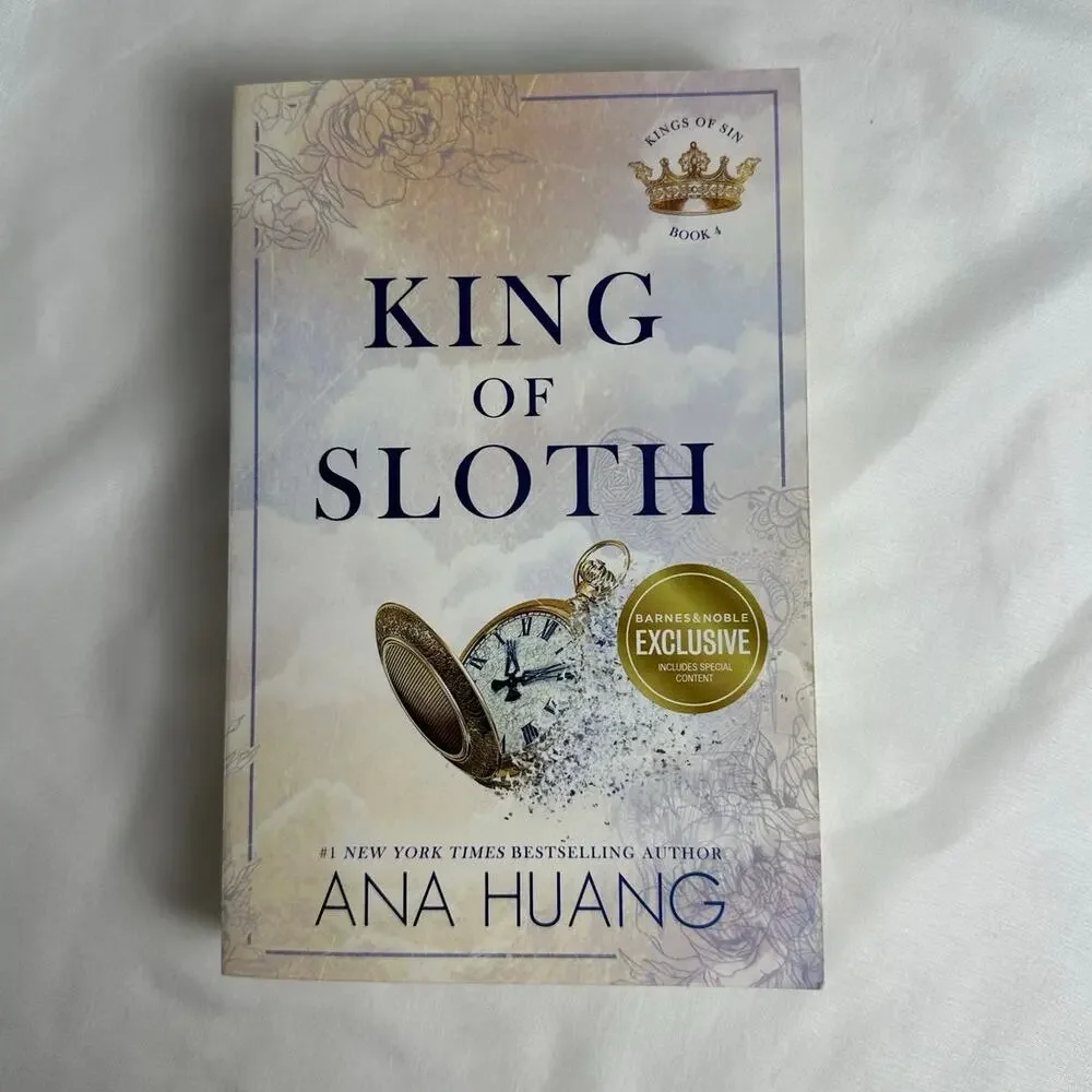 King of Sloth Ana Huang B&N Exclusive Special Edition Paperback Kings of Sin #4